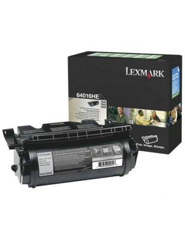 Toner alta resa return program Lexmark nero 64016HE Lexmark - 1