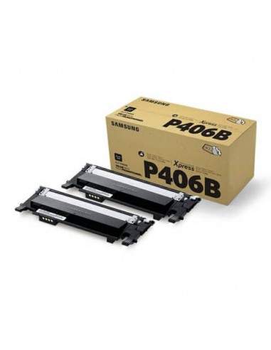 Toner CLT-P406B Samsung nero  Conf. 2 - SU374A HP - 1