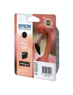 Cartuccia inkjet ink pigmentato blister RS+RF T0871 Epson nero fotografico C13T08714020 Epson - 1