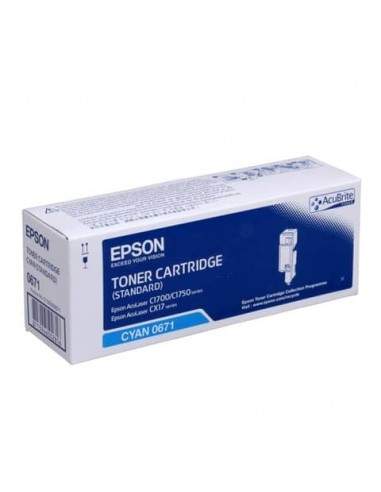Toner standard Epson ciano  C13S050671 Epson - 1