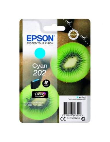 Cartuccia inkjet Kiwi 202 Epson ciano  C13T02F24010 Epson - 1