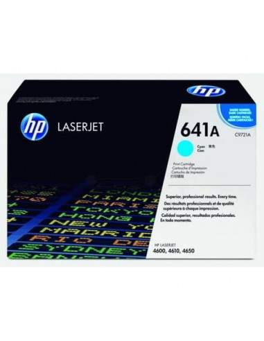 Toner 641A HP ciano standard C9721A HP - 1