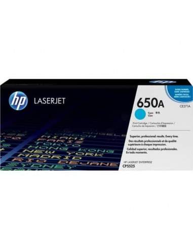 Toner 650A HP ciano standard CE271A HP - 2