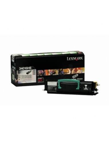 Toner alta resa return program Lexmark nero 34016HE Lexmark - 1