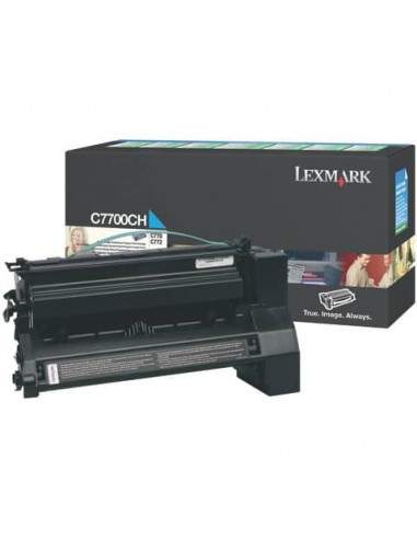 Toner alta resa return program Lexmark ciano C7700CH Lexmark - 1