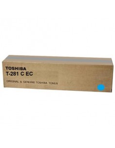 Toner T-281CE-EC Toshiba ciano  6AK00000046 Toshiba - 1