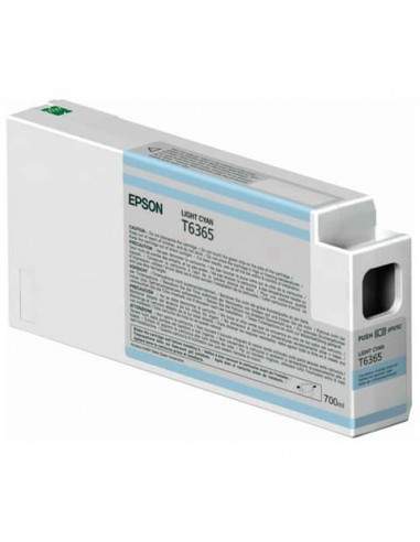 Cartuccia inkjet alta capacità ink pigmentato T6365 Epson ciano chiaro C13T636500 Epson - 1