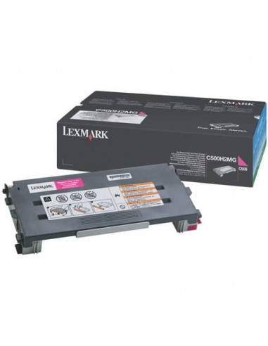 Toner alta capacità Lexmark magenta  C500H2MG Lexmark - 1