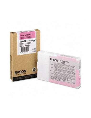 Cartuccia inkjet ink pigmentato T605C Epson magenta chiaro C13T605C00 Epson - 1