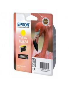 Cartuccia inkjet ink pigmentato blister RS+RF T0874 Epson giallo C13T08744020 Epson - 1