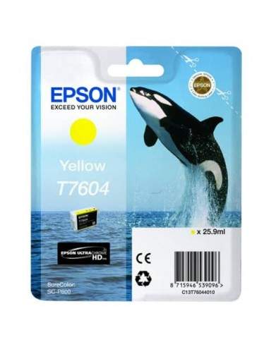 Cartuccia inkjet T7604 Epson giallo  C13T76044010 Epson - 1
