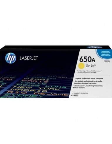 Toner 650A HP giallo standard CE272A HP - 2