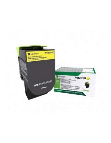 Toner return program 456Y Lexmark giallo  71B20Y0 Lexmark - 1