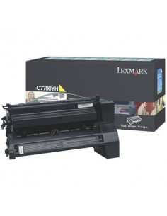 Toner alta resa return program Lexmark giallo C7700YH Lexmark - 1