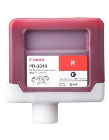 Serbatoio inchiostro PFI-301R Canon rosso 1492B001AA Canon - 1
