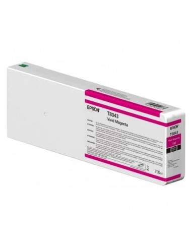 Cartuccia inkjet alta capacità T8043 Epson magenta vivido C13T804300 Epson - 1