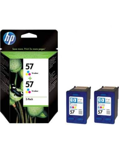 cartucce inkjet blister 57 HP 3 colori  Conf. 2 - C9503AE HP - 1