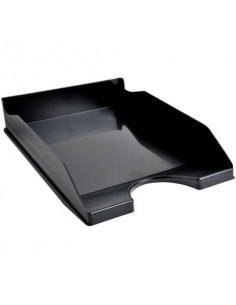 Vaschetta portacorrispondenza Exacompta ECOTRAY EcoBlack plastica A4+ nero 123014D Exacompta - 1