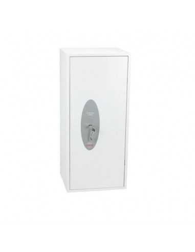 Cassaforte Phoenix bianco - Ral 9003 con serratura a chiave doppia mappa. 99 lt. SS1185 K Phoenix - 1