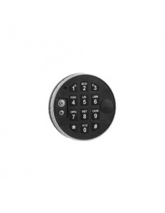 Serratura elettronica Wertheim 6 cifre con 1 manager + 1 utente time delay programmabile - EM3520 Wertheim - 1