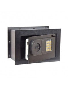 Cassaforte da muro i.DEKT con chiusura elettronica + 2 chiavi d’emergenza nero mm. 330x200x230 - SSWHFE Turikan - 1