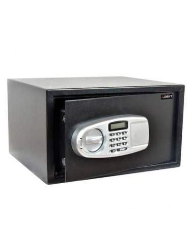 Cassaforte di sicurezza i.DEKT con chiusura elettronica + 2 chiavi d’emergenza nero mm. 430x365x250 Turikan - 1