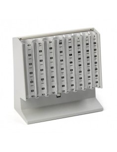 Distributore di monete EUROCOIN grigio mm. 250x104x170h 3430 Iternet - 1