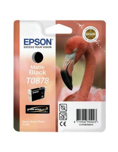 Cartuccia inkjet ink pigmentato blister RS T0878 Epson nero opaco C13T08784010 Epson - 1