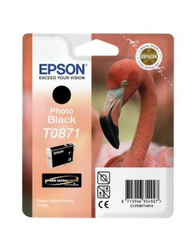 Cartuccia inkjet ink pigmentato blister RS T0871 Epson nero fotografico C13T08714010 Epson - 1