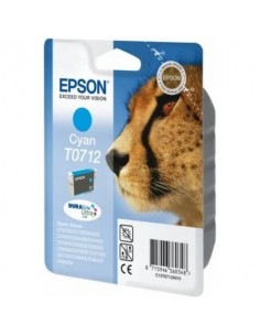 Cartuccia inkjet ink pigmentato Ghepardo T0712 Epson ciano C13T07124012 Epson - 1