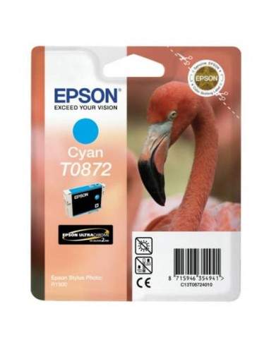 Cartuccia inkjet ink pigmentato blister RS T0872 Epson ciano C13T08724010 Epson - 1