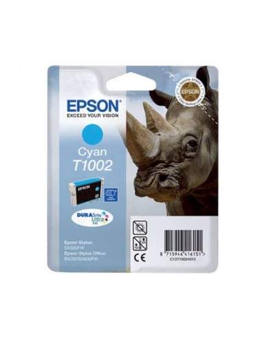 Cartuccia inkjet alta resa ink pigmentato blister RS T1002 Epson ciano C13T10024010 Epson - 1