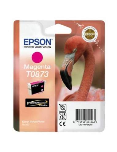 Cartuccia inkjet ink pigmentato blister RS T0873 Epson magenta C13T08734010 Epson - 1
