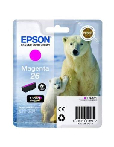 Cartuccia inkjet Orso polare 26 Epson magenta C13T26134012 Epson - 1