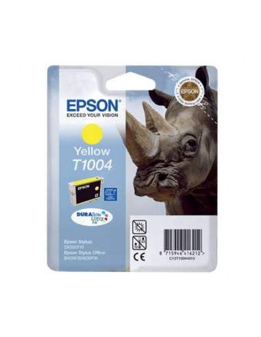 Cartuccia inkjet alta resa ink pigmentato blister RS T1004 Epson giallo C13T10044010 Epson - 1