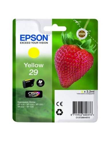 Cartuccia inkjet Fragola T29 Epson giallo C13T29844012 Epson - 1