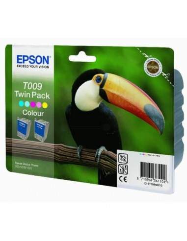 Cartucce inkjet blister RS T009 Epson colore Conf. 2 - C13T00940210 Epson - 1