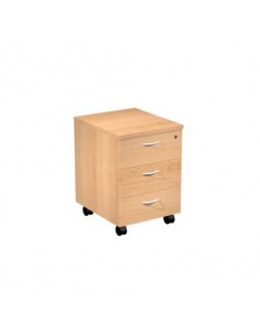 Cassettiera a tre cassetti montata Artexport Presto 43x52x59,5 cm faggio 60019/6 Artexport - 1