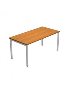 Scrivania Artexport Presto Venere Plus fianchi metallo 160x80x72,5 cm noce chiaro - 66003 + 86711N  + 86308N/4 Artexport - 1