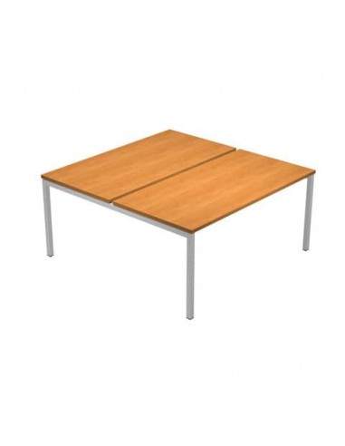 Scrivania Bench senza divisorio Artexport Presto Venere Plus 140x164x72,5cm noce - 662B / NOPAR/4 Artexport - 1