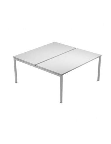 Scrivania Bench senza divisorio Artexport Presto Venere Plus 140x164x72,5 cm grigio - 662B / NOPAR/9 Artexport - 1