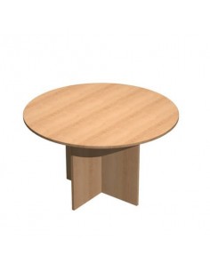 Tavolo riunione rotondo Artexport Presto 120x72h cm. faggio 60121/6 Artexport - 1