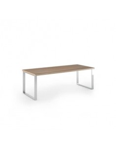 Scrivania direzionale Artexport Flora 180x90x74 cm fianchi metallo ciliegio arabis - 901/M/K Artexport - 1