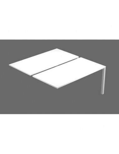 Postazione Open Space Artexport Bridge Bench 120x2 Seguito bianco BENCH120X2-SEGUITO-3 Artexport - 1