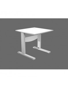 Scrivania 80 Artexport Flex con Modesty Panel bianco URB80+MOD-3 Artexport - 1