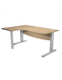 Scrivania Compact 180 SX Artexport Flex con Modesty Panel rovere URB-COMP18SX+MOD-C Artexport - 1