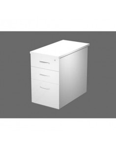 Cassettiera alta per scrivania Artexport Flex bianco CA80-3 Artexport - 1