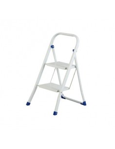 Scala in acciaio Serena Group 46,5 x 55 x h. 82 cm 2 gradini WR2029GS Serena Group - 1