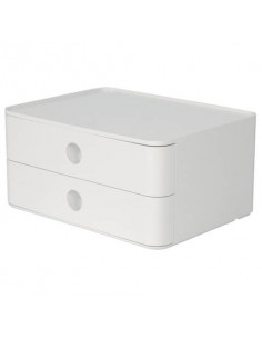 Cassettiera da scrivania HAN Smart-Box Allison 260x195x125 mm 2 cassetti bianco 1120-12 HAN - 1