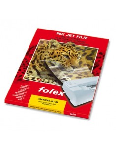 Carta speciale patinata Folex Transfer Jet ST finitura opaca A4 Conf. 50 pezzi - 04100.000.44100 Folex - 1